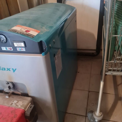 KRZYS Galaxy oil boiler with Bentone burner used