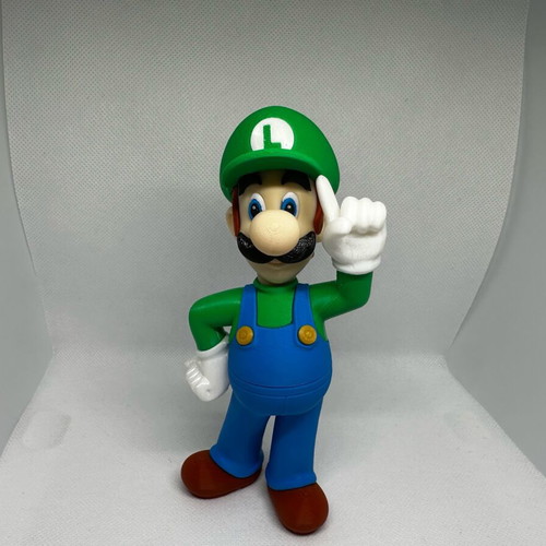 Luigi figure like new, 3D printed, 15cm