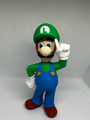 Luigi figure like new, 3D printed, 15cm