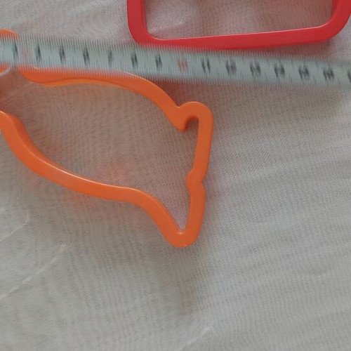 Plastic Cookie Cutters Set of 10 Letters and Animals like new