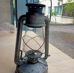 Windproof gas lantern used