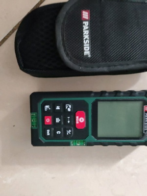 Parkside laser distance meter like new, unused