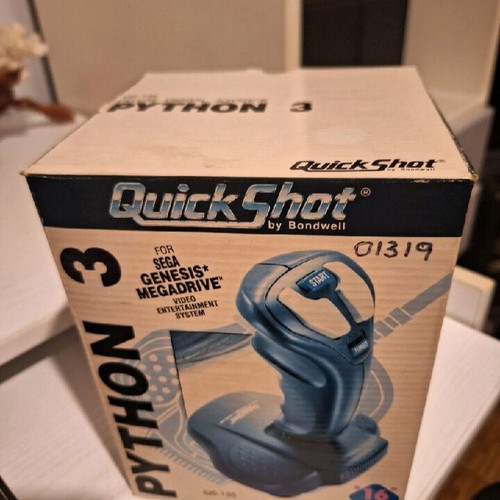 Quick Shot Python 3 Joy Stick for SEGA Megadrive and other consoles, new