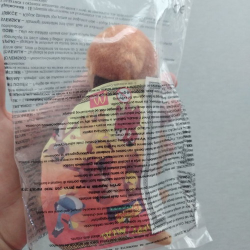 Lion King Timon Plush McDonald's Toy new, 90s sealed collectible