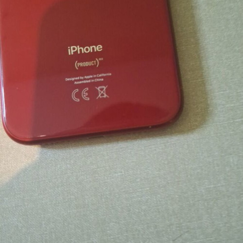 iPhone XR 128GB red, like new, 82% battery health