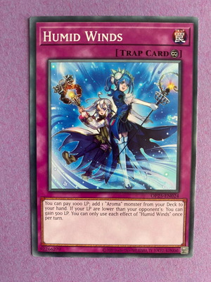 Yu-Gi-Oh! Humid Winds card like new