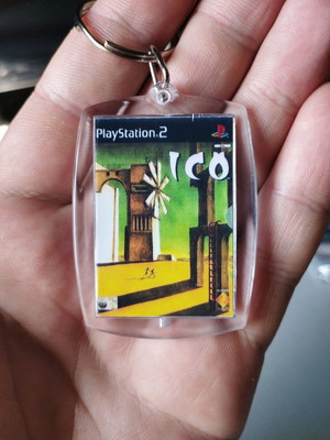 ICO PS2 acrylic keychain