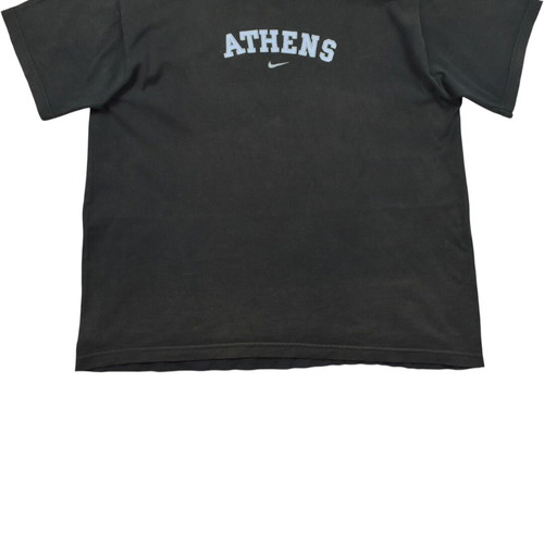 Nike Athens faded black T-shirt used, size Large