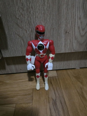 Red Ranger 90s used, large 20 cm figure