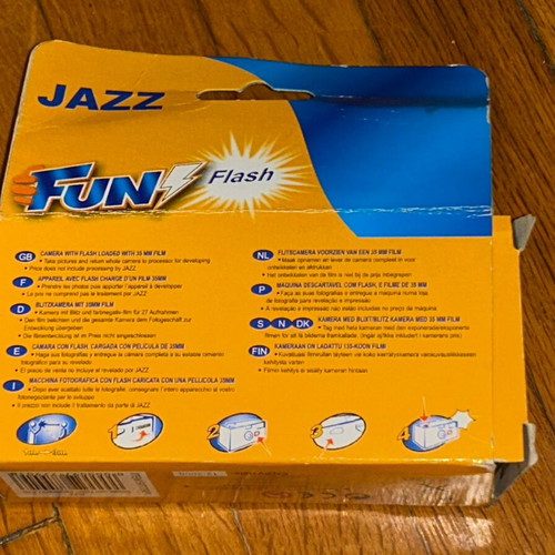Vintage Kodak Ultra and Jazz Fun Flash Disposable Cameras, new