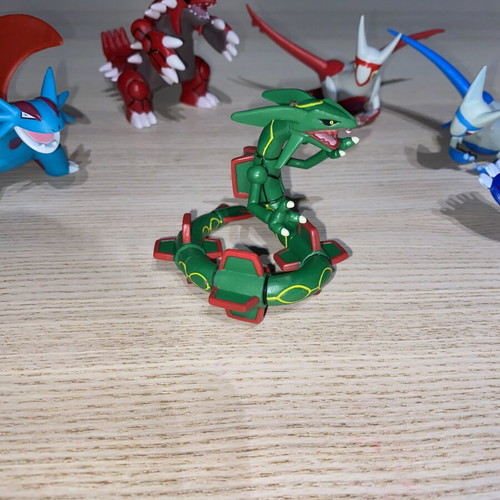Pokemon Hoenn Legendary and Mythical Figures pack used