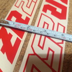 Yamaha TZR 250 stickers like new, set