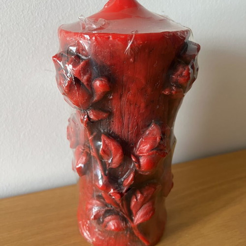 Large decorative candle new
