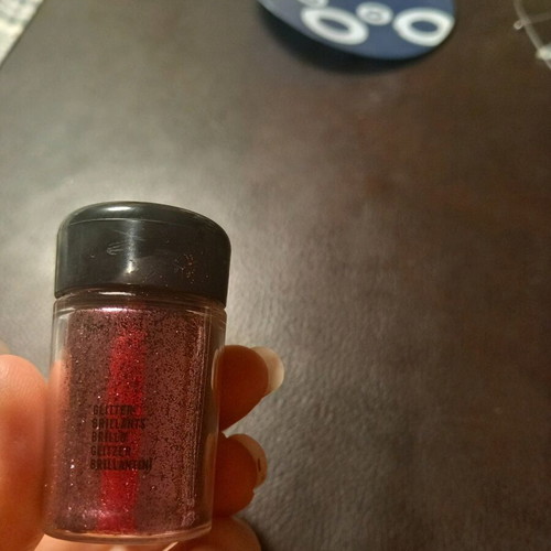 Mac glitter ροζ απόχρωση, γεμάτη συσκευασία, καινούργιο