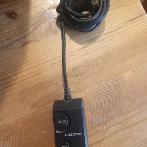 Creative Inspire P580 Subwoofer used with original remote and power supply