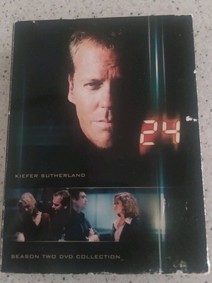 24 Season 2 DVD Collection used, action thriller series with English subtitles
