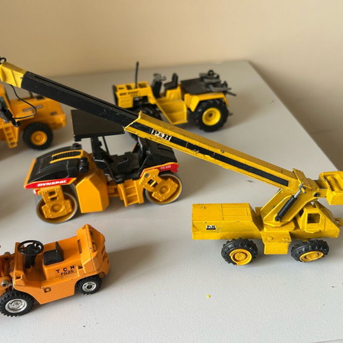 Toy Cars used, old Japan, Germany, Joal, Siku metal models