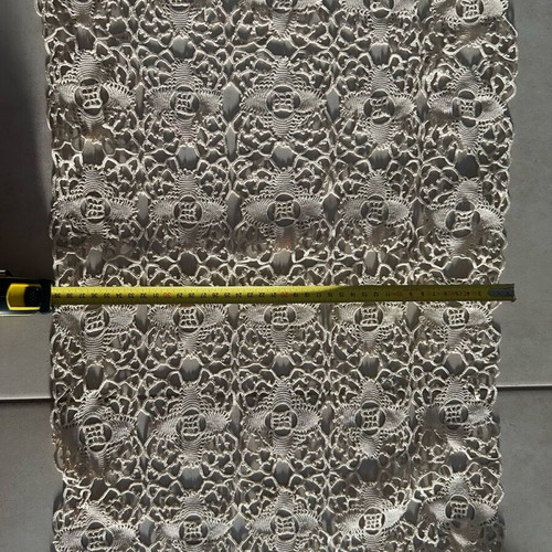 Beige Crochet Table Runner handmade, new