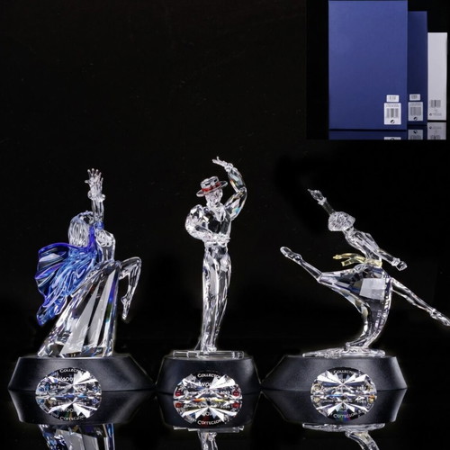 Swarovski SCS Magic of Dance Collectible Set like new with boxes and bases