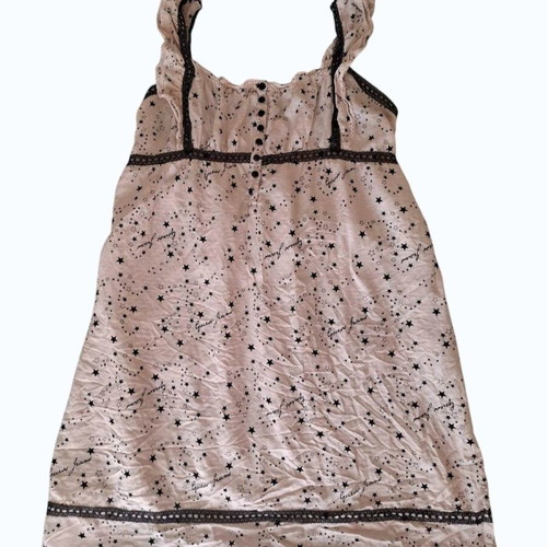 Guess Jeans dress with stars like new, beige and black