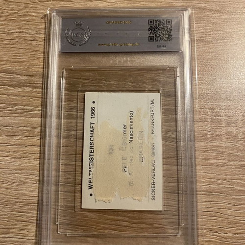 Pelé 1966 Sicker-Verlag Sticker PGS Authentic, like new