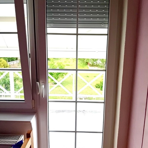 Plastic windows and exterior door set like new, 5 pieces