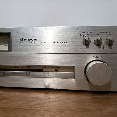 Hitachi stereo tuner FT-4000L used, fully functional