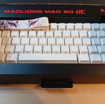 Madlions mad60he gaming keyboard with RGB lighting