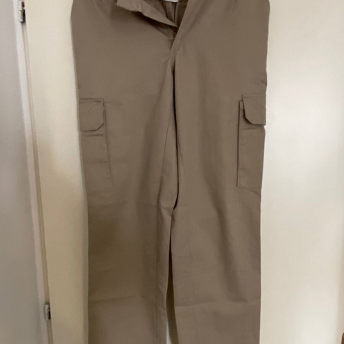 Cargo work pants used size M with elastic waist