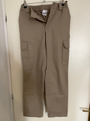 Cargo work pants used size M with elastic waist