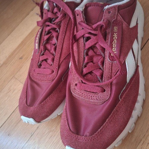 Reebok sneakers size 38.5, red
