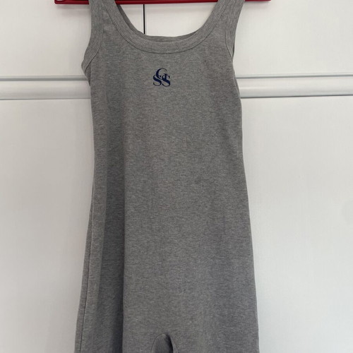 SunsetGo! One-Piece Ribbed Short Jumpsuit Like New, Grey