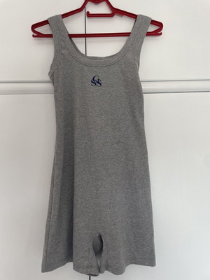 SunsetGo! One-Piece Ribbed Short Jumpsuit Like New, Grey