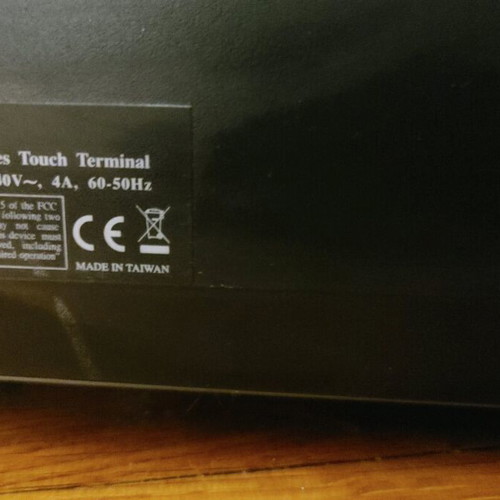 Posiflex HT-4000 POS used, 2 items, not working