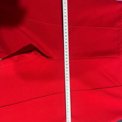 Lynne red flared pants like new, size M