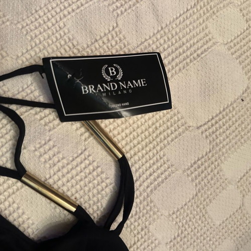 Black women's dress used, size S