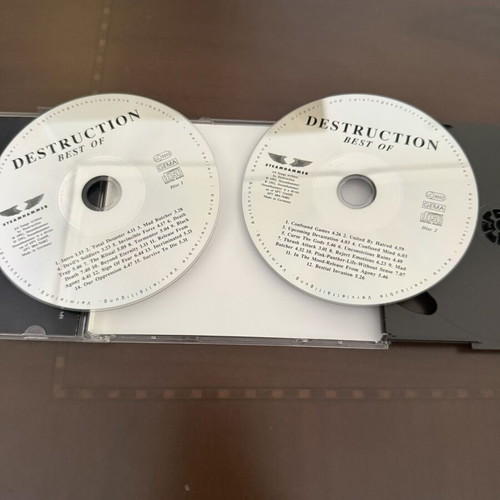 Destruction Best Of thrash metal 2x CD album