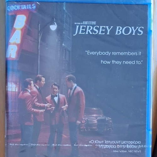 Jersey Boys Blu-ray new with Greek subtitles
