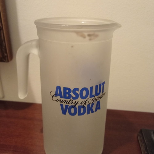 Absolut collectible pitcher new from a well-known brand
