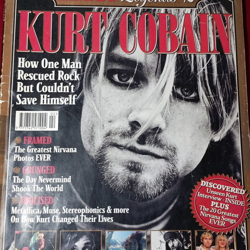 Uncut Legends Magazine Issue 2 used, Kurt Cobain special