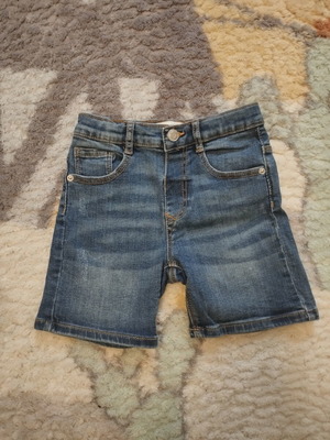 Kids' denim shorts like new, size 98 cm, blue