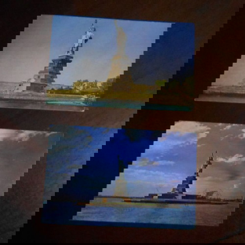 Νέα Υόρκη Άγαλμα της Ελευθερίας 5 κάρτες μεταχειρισμένες, όλες μαζί