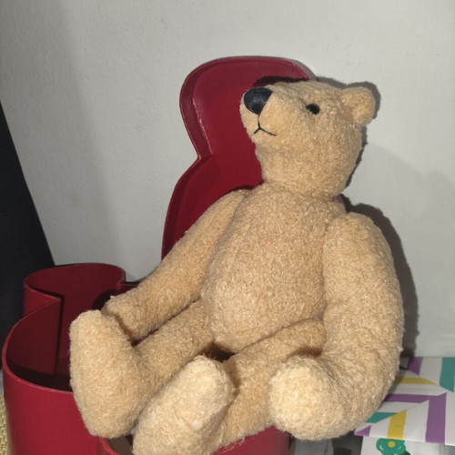 Haus Of Claus Teddy Bear like new, retro vintage, 35 cm