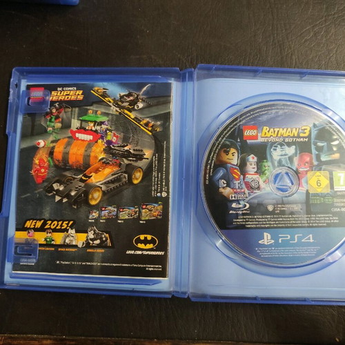 PS4 Batman 3 Lego video game like new