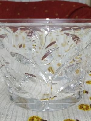 RCR crystal fruit bowl used, vintage 1980s