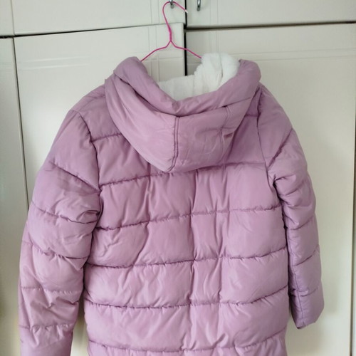 M&S Girls Coat New Light Pink Age 13-14