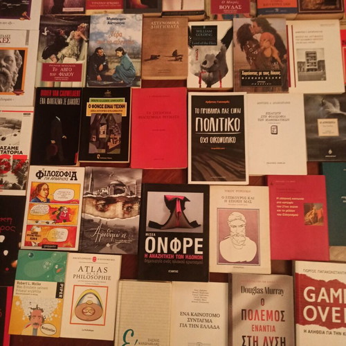 Books used, pack of 52, Greek and foreign language