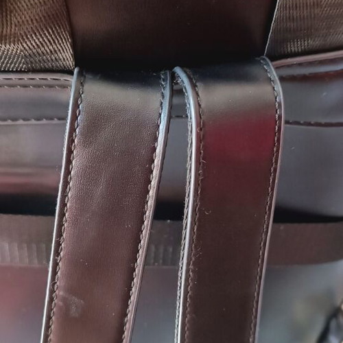 Axel black backbag used with croco pattern