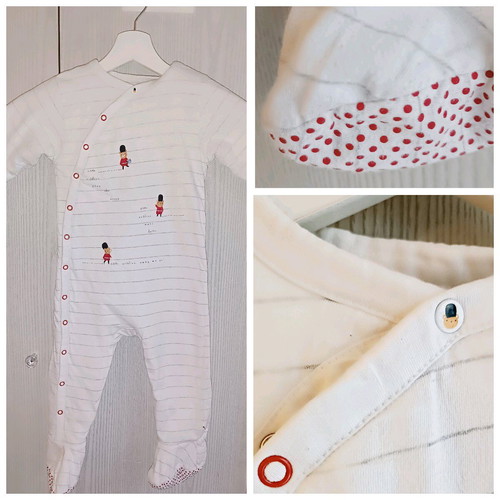 Mothercare Winter Sleeping Bag like new with sleeves, teddy bear design