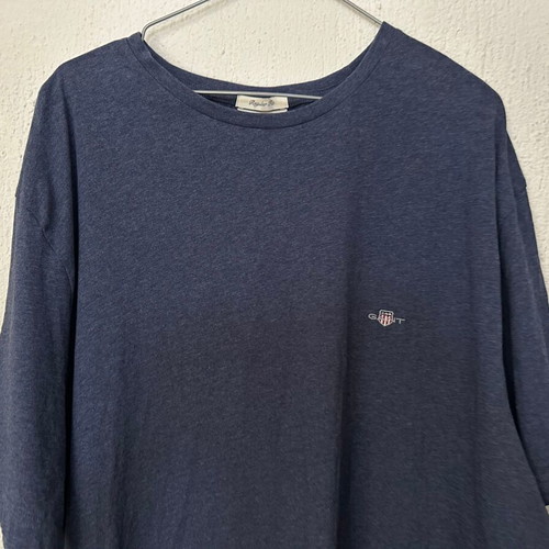 Gant men's cotton t-shirt like new, size 3XL, navy blue